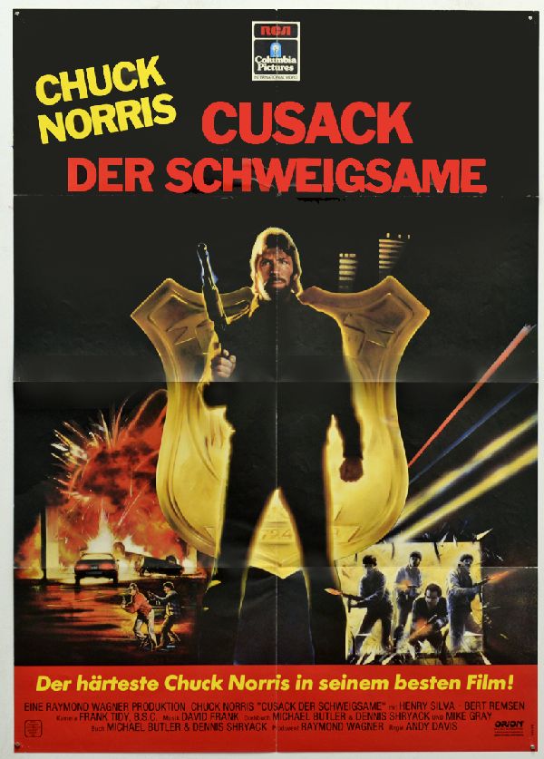 Cusack - Der Schweigsame I gr. Hartbox - AMS - Lim.44 - Sondernummer 44 inkl. Videothek Plakat ( siehe Abbildung )