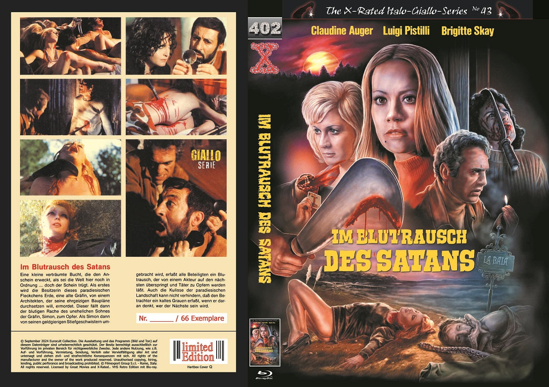 Im Blutrausch des Satans I gr. Hartbox - X-Rated - Cover Q - Lim. 66