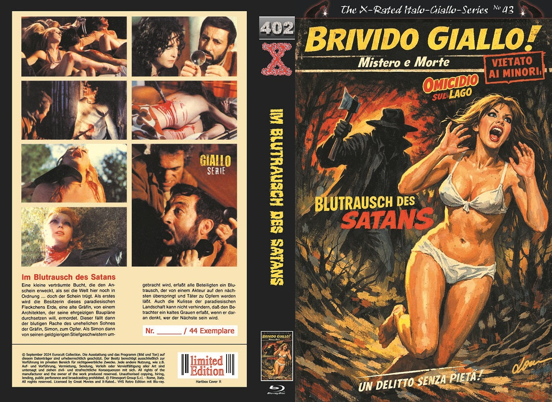 Im Blutrausch des Satans I gr. Hartbox - X-Rated - Cover R - Lim. 44