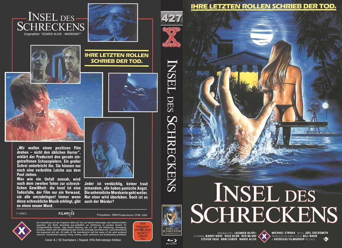 INSEL DES SCHRECKENS i gr. Hartbox - X-Rated- Cover A - Lim. 50