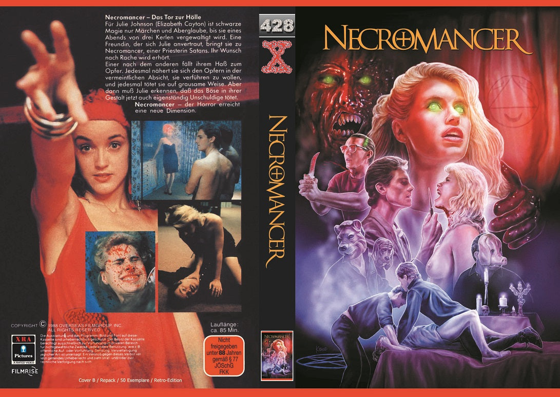 NECROMANCER - TOR ZUR HÖLLE I gr. Hartbox - X-Rated - Cover B  - Lim. 50
