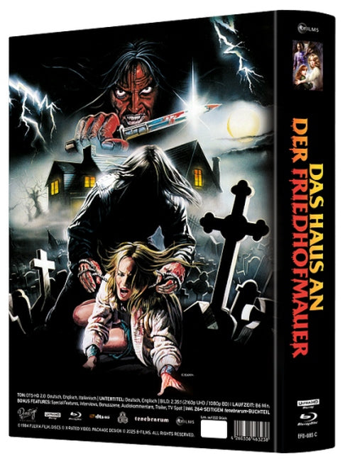 Das Haus an der Friedhofmauer  I 2-Disc Limited Mediabook Edition (Cover C) - limitiert auf 222 Stk.