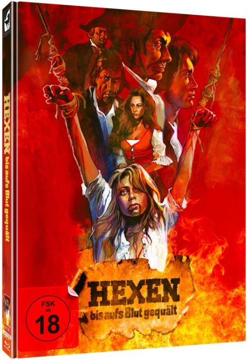 Hexen bis aufs Blut gequält (4K UHD) - 4-Disc Mediabook (Cover B) - limitiert auf 666 Stück
