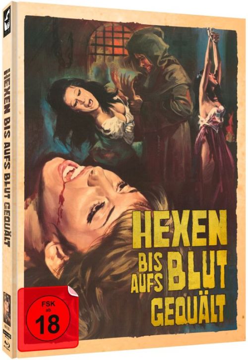 Hexen bis aufs Blut gequält (4K UHD) - 4-Disc Mediabook (Cover E) - limitiert auf 555 Stück