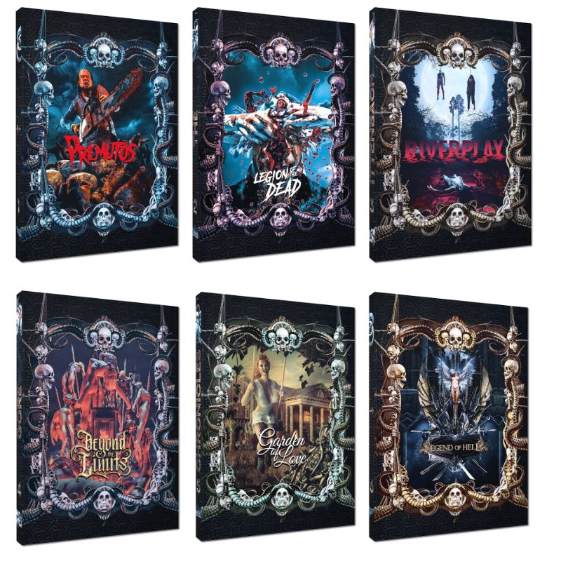 The Ittenbach Gore Chronicles I Schuber Box + 6 Mediabooks - Cinestrange