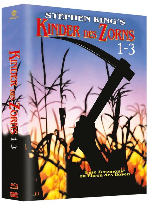 Kinder des Zorns 1-3 I Mediabook wattiert - Retro Gold - Lim. 222