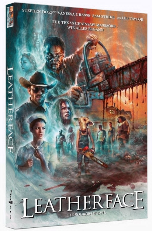 Leatherface I Cover A - gr. 2 Disc Hartbox  - Limitiert auf 69 Stück + Uncut BR