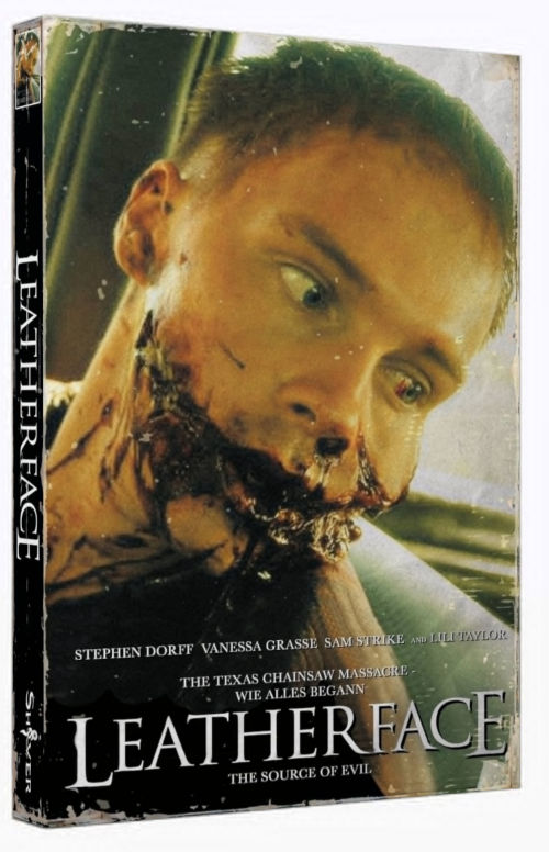 Leatherface I Cover B - gr. 2 Disc Hartbox  - Limitiert auf 69 Stück + Uncut BR