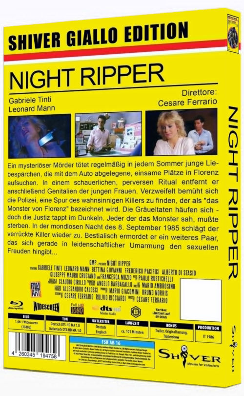 Night Ripper I gr. Hartbox - Uncut - Lim. 69