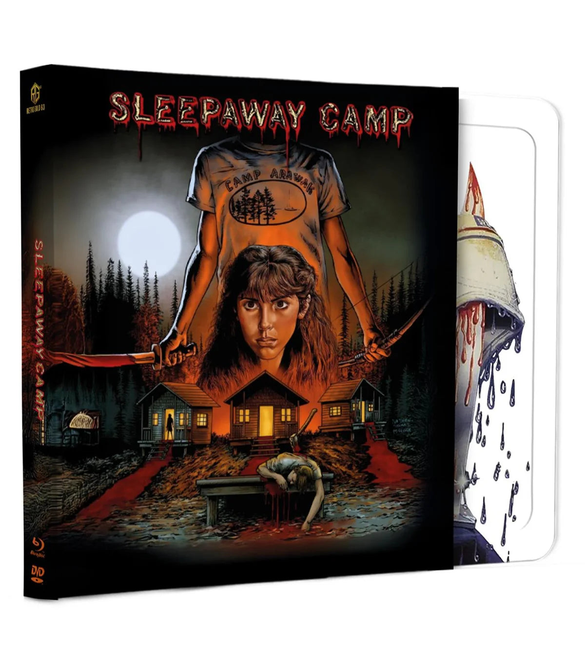 Sleepaway Camp I Steel Premium Book mit Prägung -  Variante B mit Schuber - UNRATED FASSUNG - Sondernummer 88/111