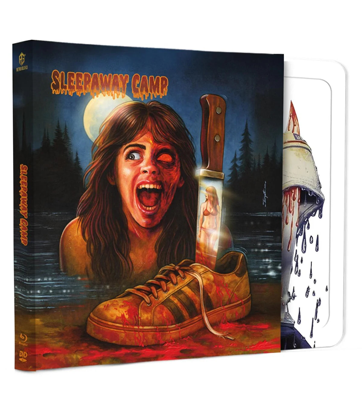 Sleepaway Camp I Steel Premium Book mit Prägung -  Variante D mit Schuber - Unrated Fassung - Sondernummer 33/63 - Einzelstück