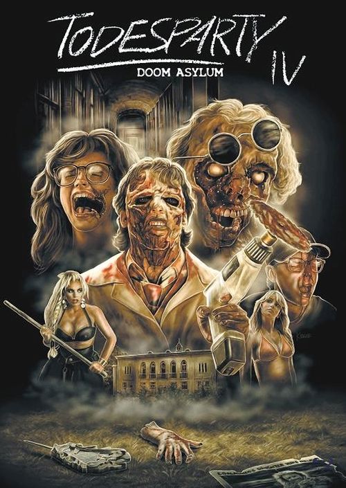 TODESPARTY 4 – DOOM ASYLUM I Mediabook - X-Rated - Cover A - Lim. 333