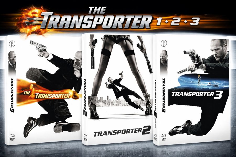 Transporter 1-3 I Uncut Mediabook Edition Bundle - Cover A - Lim. 222