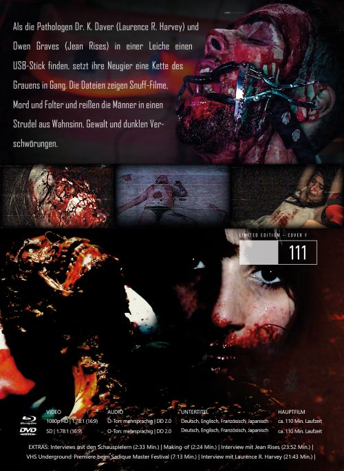 VHS Underground I 2-Disc Mediabook (Cover F) - limitiert auf 111 Stück