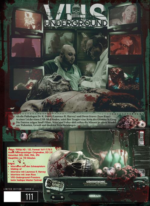 VHS Underground I 2-Disc Mediabook (Cover A) - limitiert auf 111 Stück